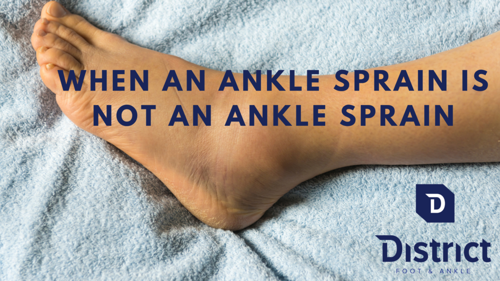 Ankle Injuries: When an Ankle Sprain is Not a True Ankle Sprain ...