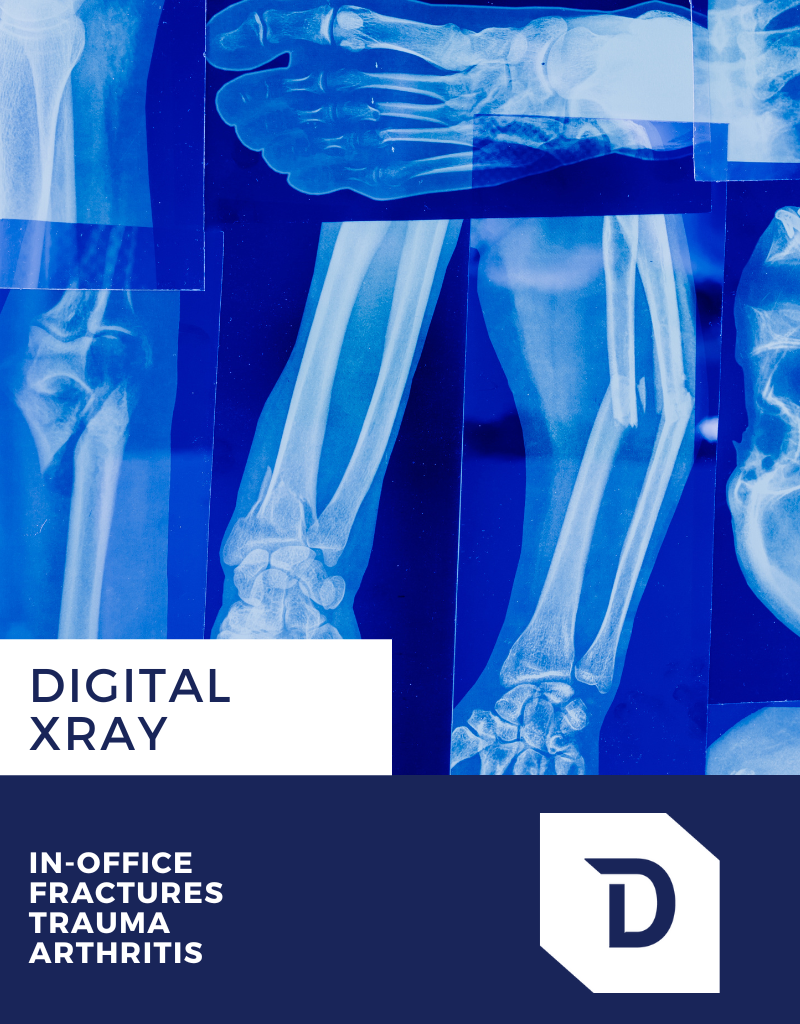 digital x-ray is available in the office for immediate diagnosis of foot and ankle problems