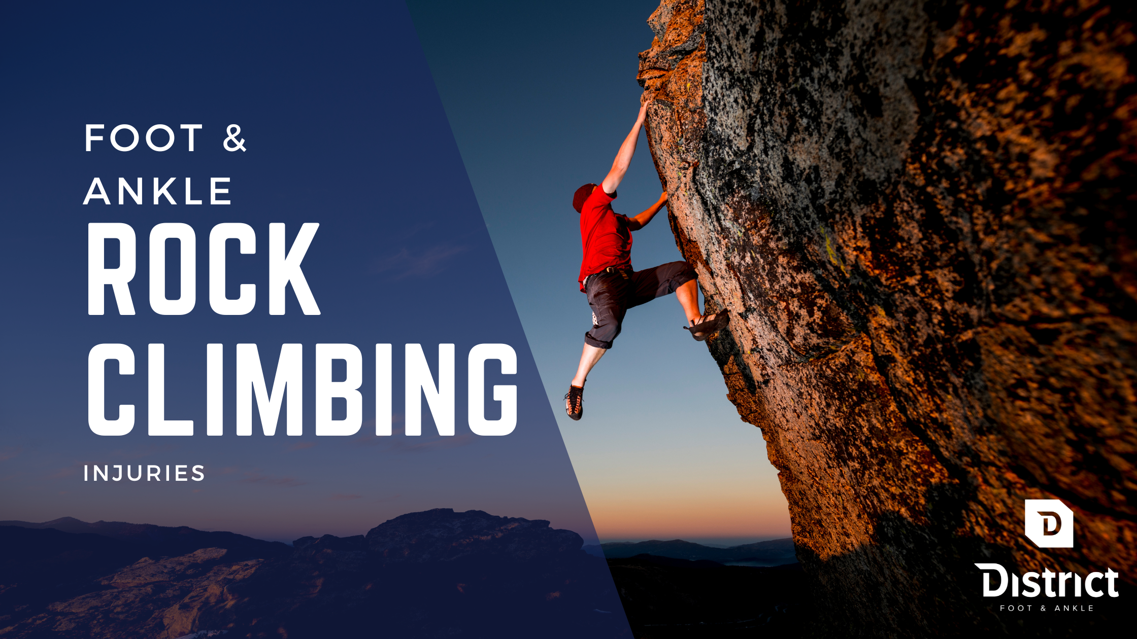 Foot and Ankle Injuries in Rock Climbing